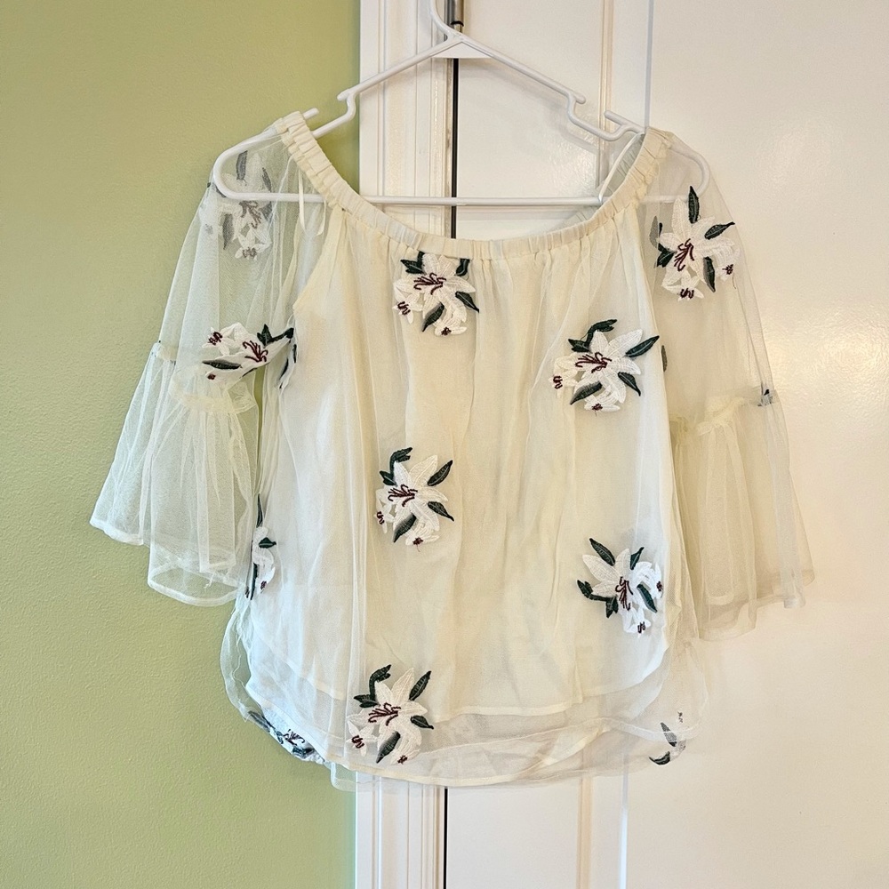 EUC Polagram Blouse